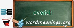WordMeaning blackboard for everich